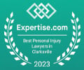 Expertise.com, Best Personal Injury Lawyers in Clarksville, 2023